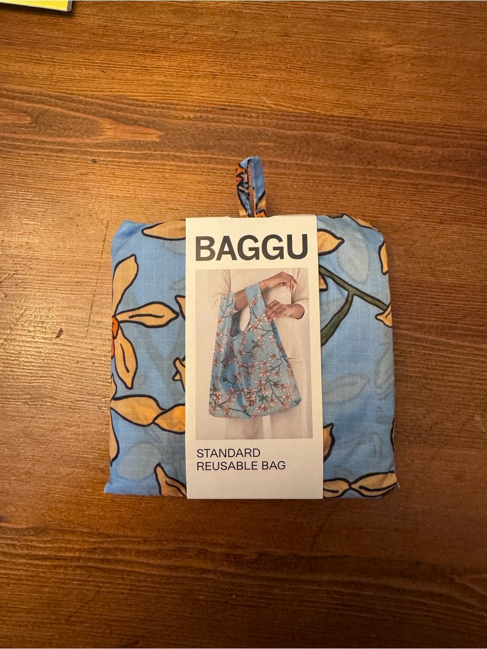NWT Baggu Stamdard Reusable Tote Orchid